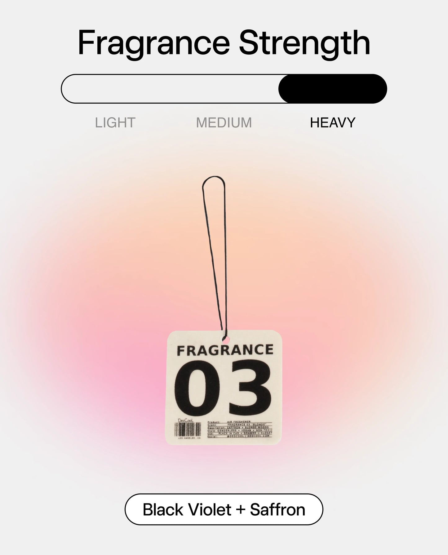 Air Freshener 03 "Blonde"