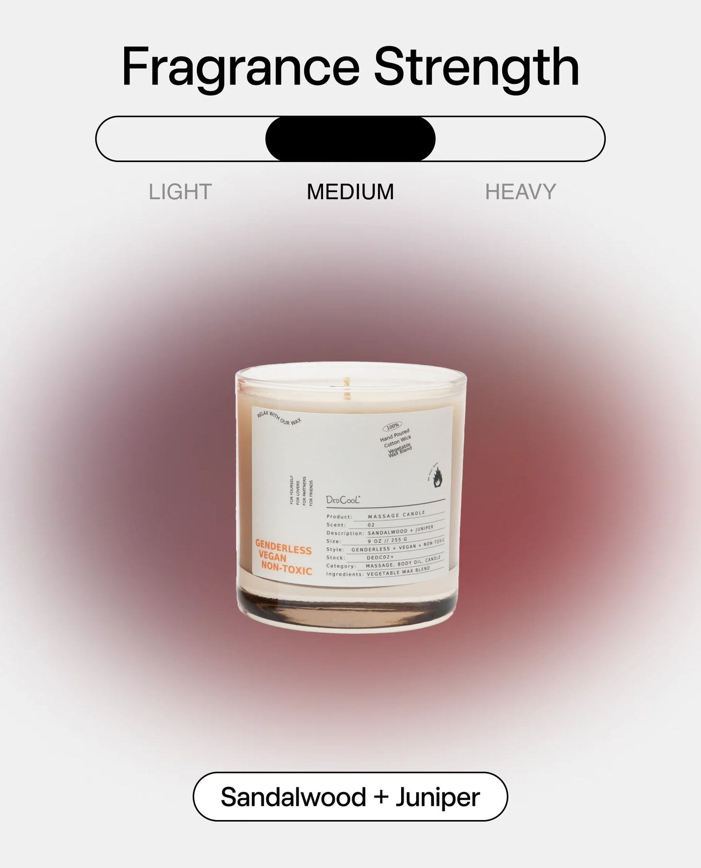 Fragrance 02 Massage Candle