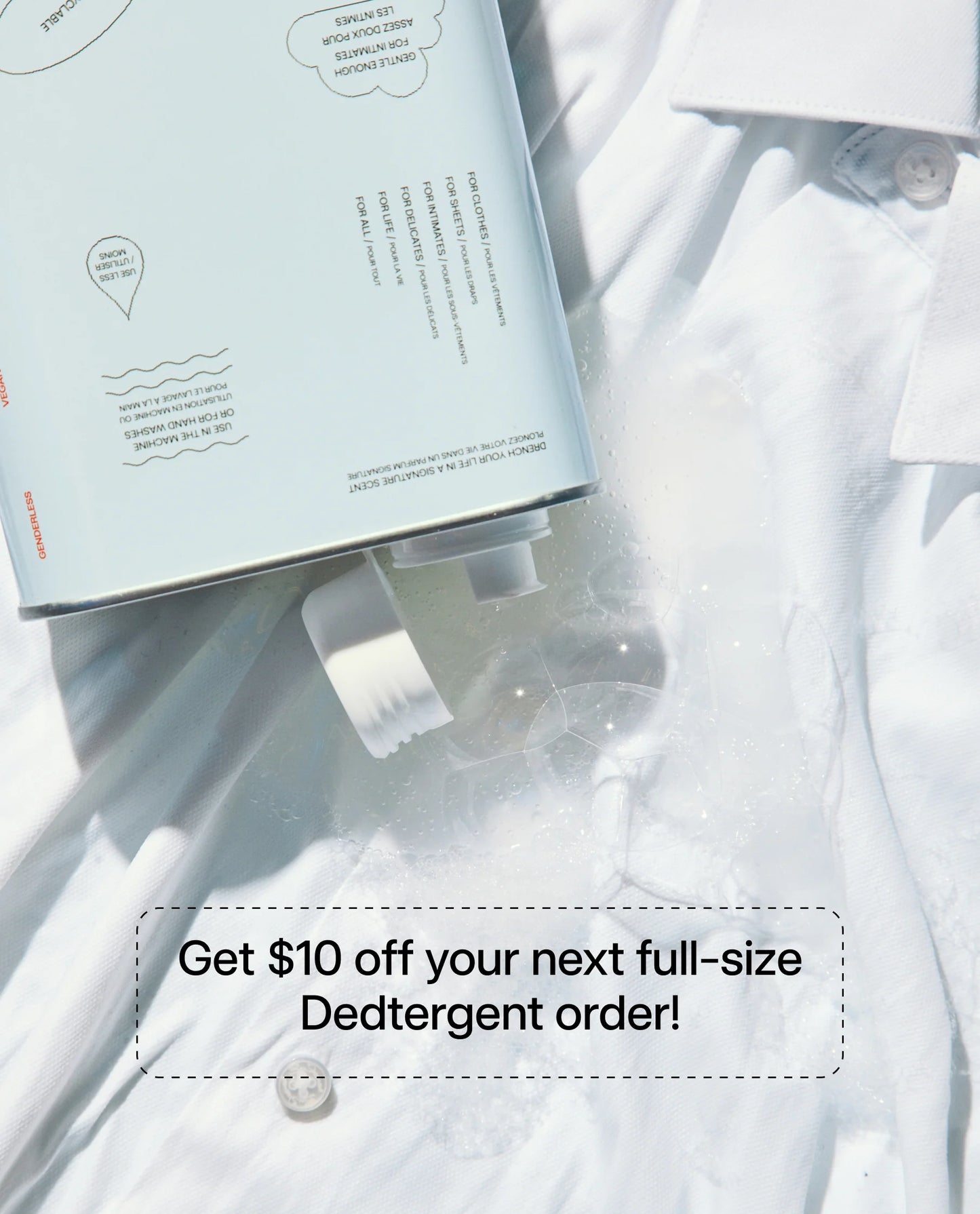 Dedtergent Sample Pack + $10 Off a Full Size Dedtergent