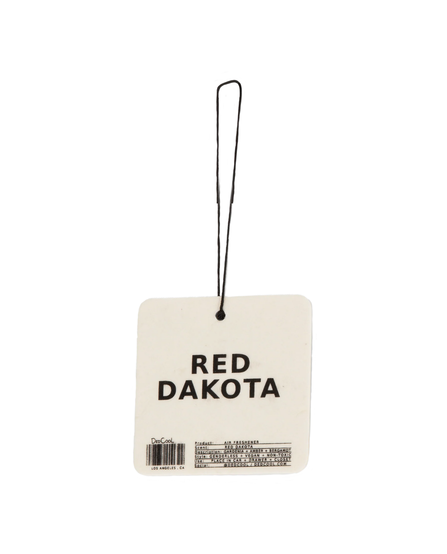 Red Dakota Air Freshener