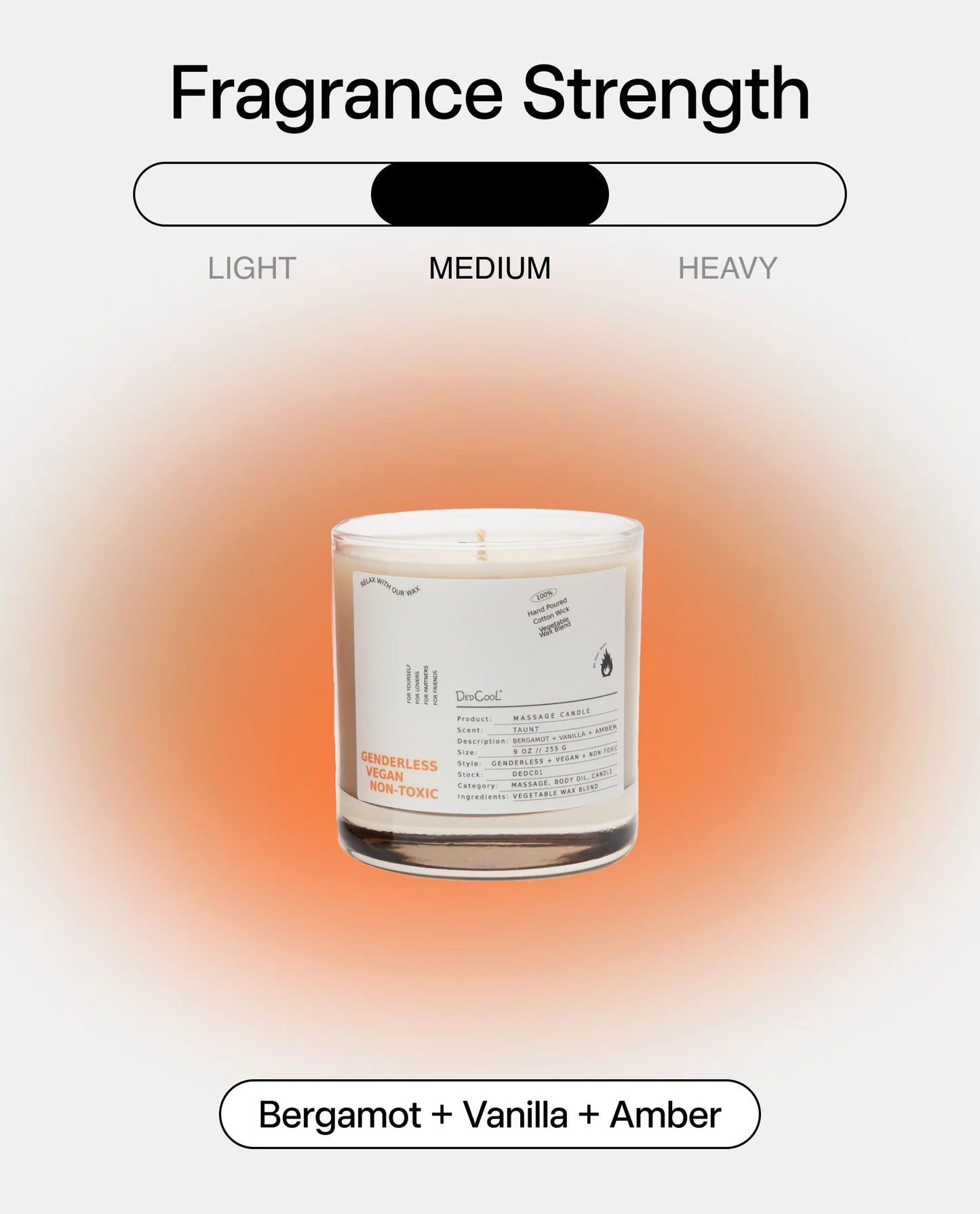 01 “Taunt” Massage Candle