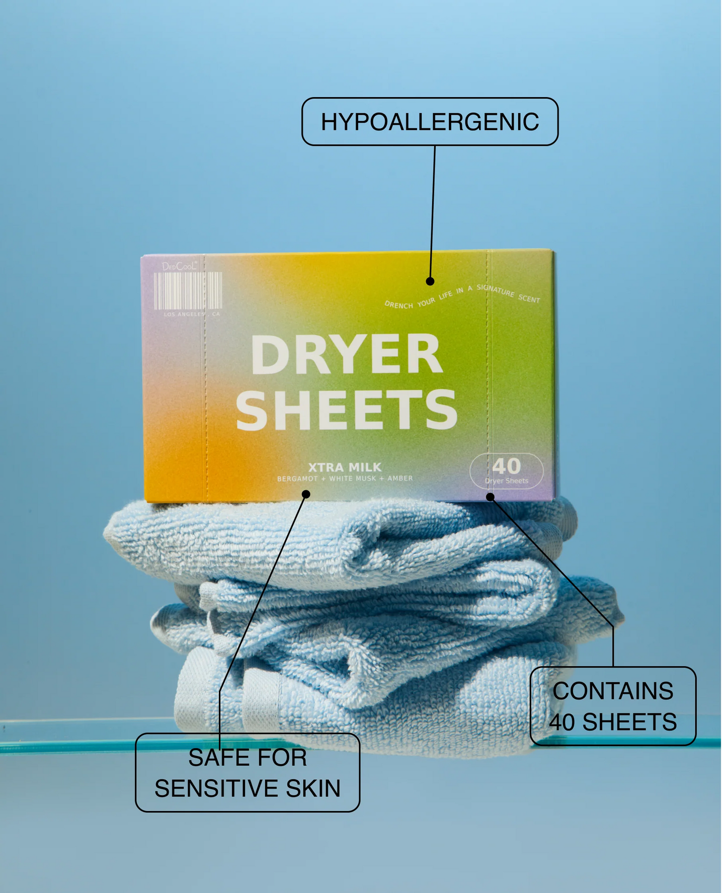 Dryer Sheets Xtra Milk