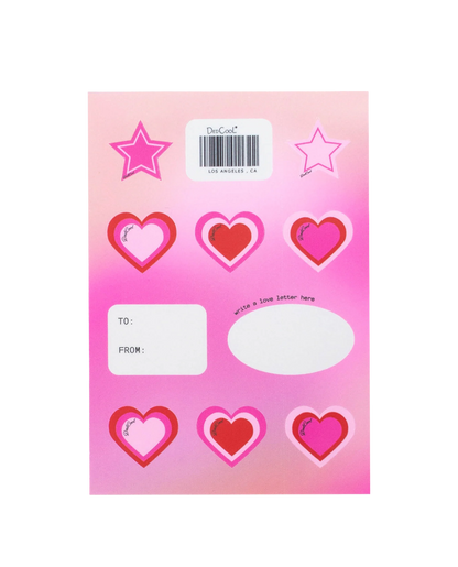 Love Letter Sticker Sheet