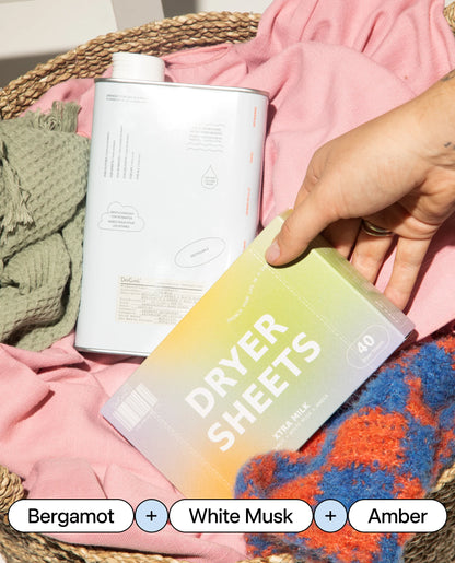 Dryer Sheets Xtra Milk