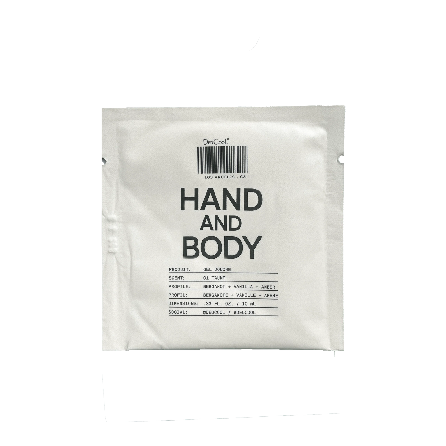 Hand + Body Samples