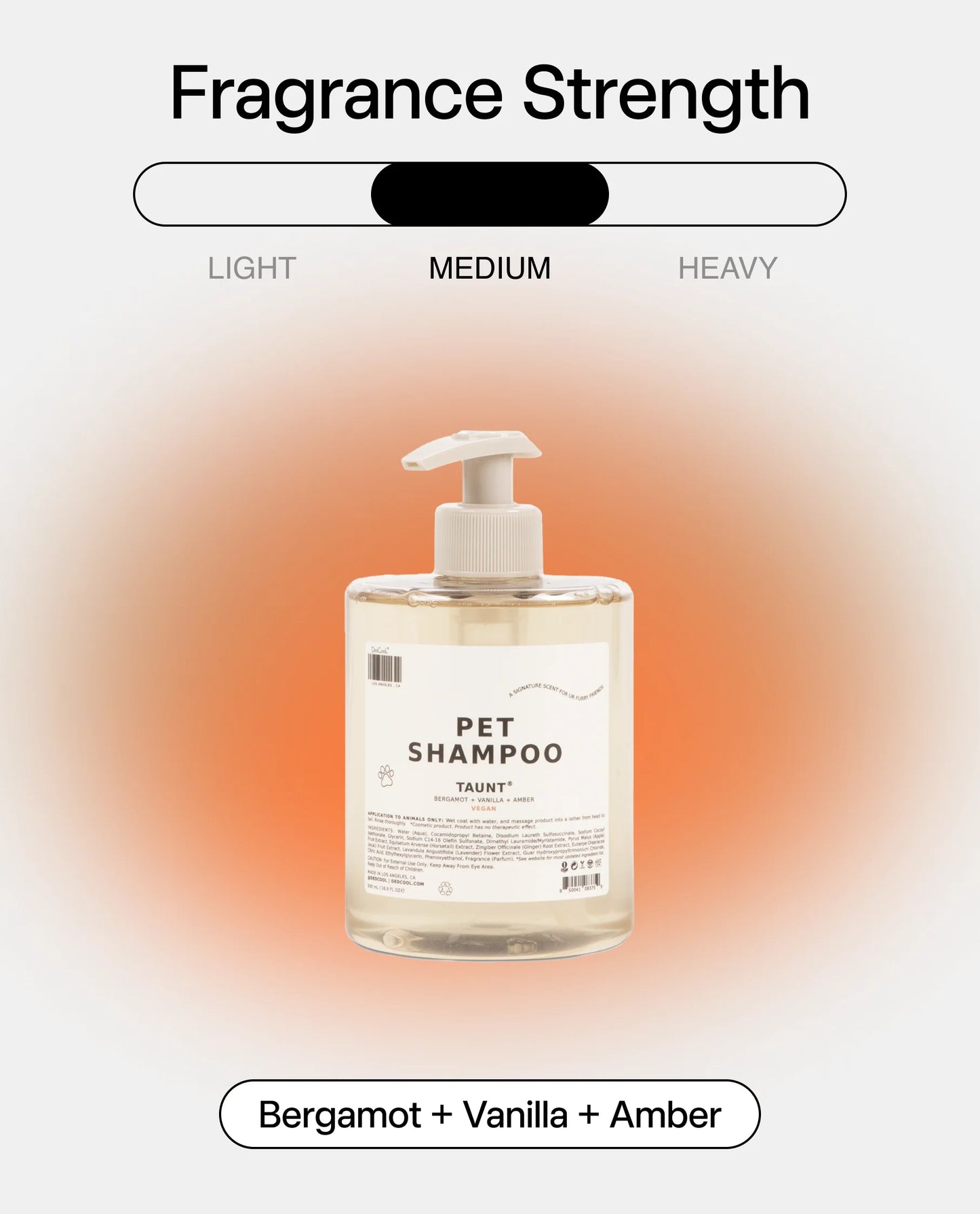 Pet Shampoo 01 "Taunt"